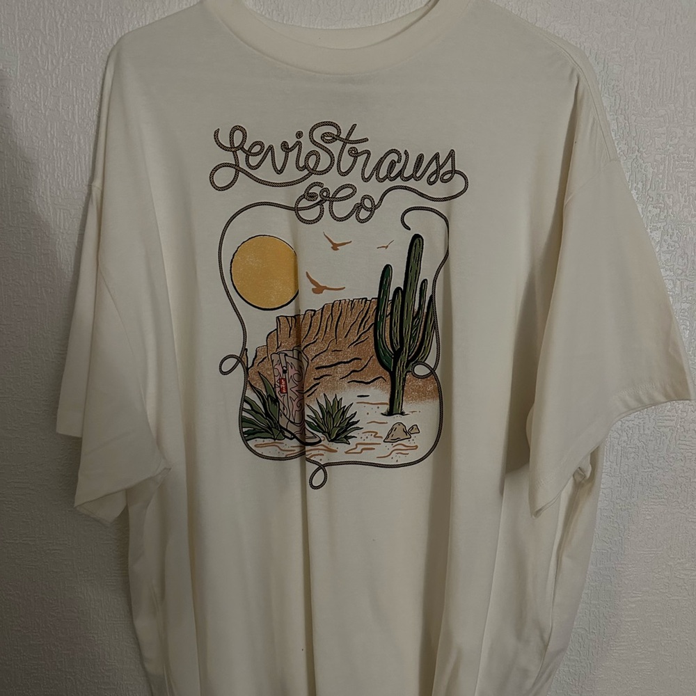 Levi's oversized fit western t-shirt